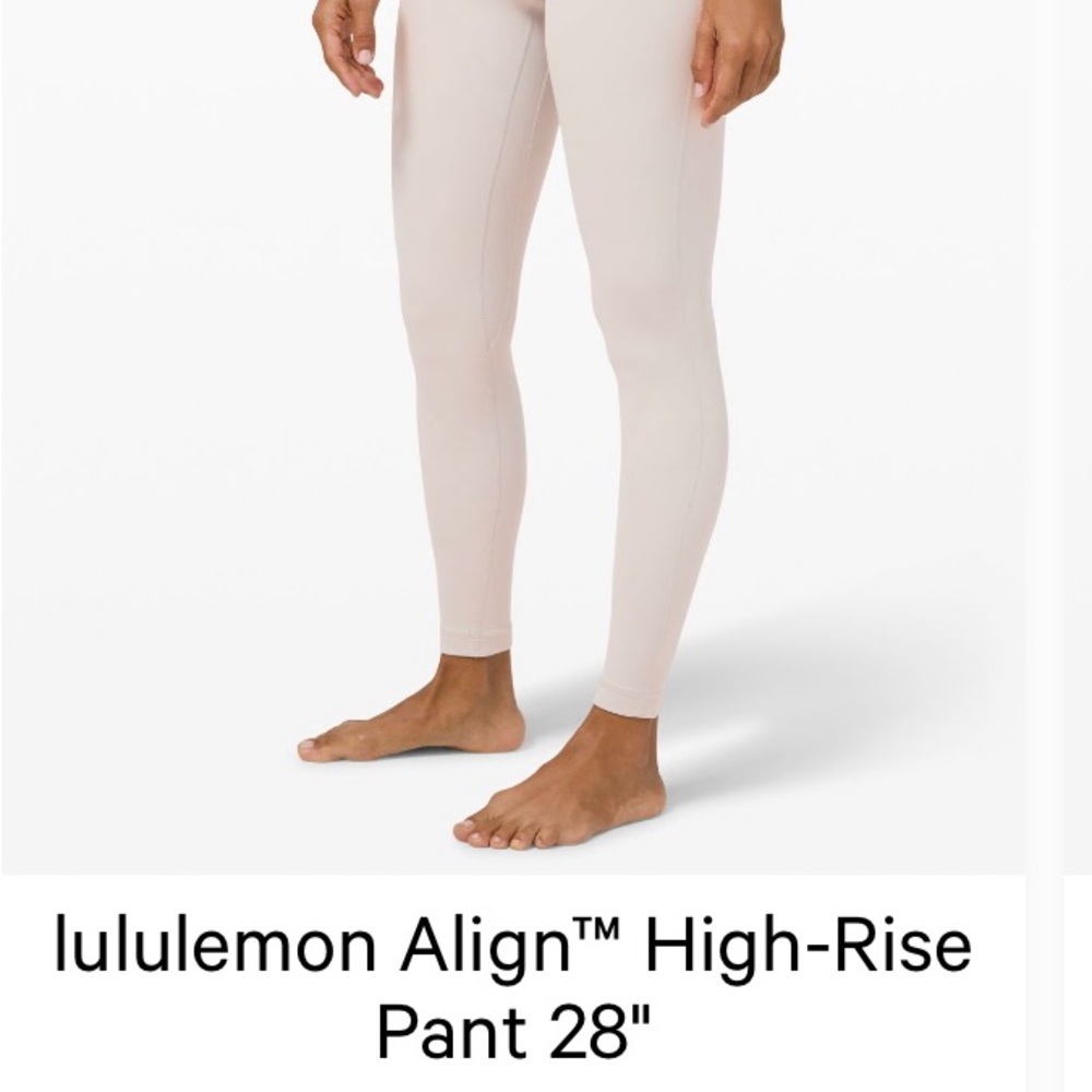 Lululemon Align High-Rise Pant 28"
